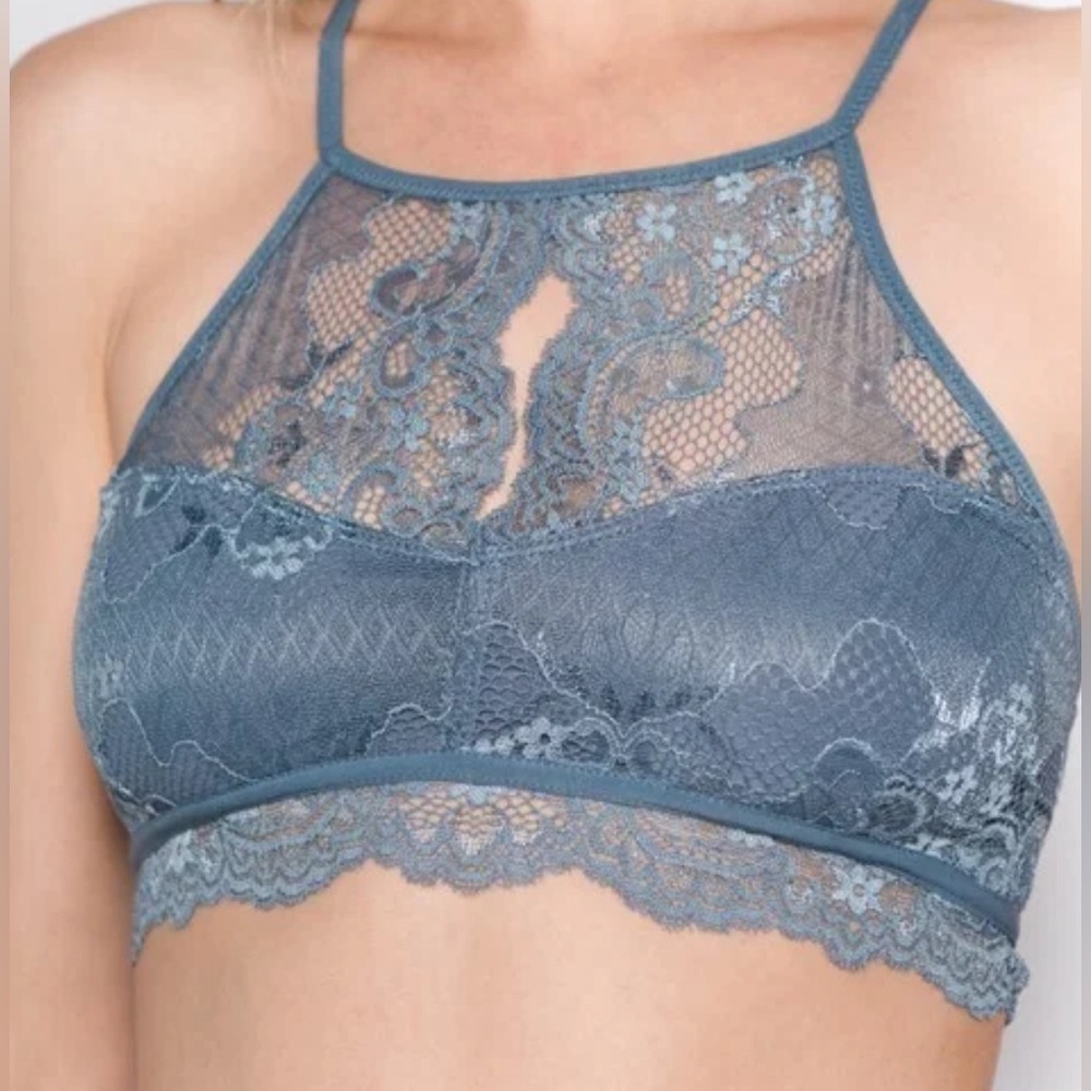 Anemone High NeckLace Bralette Size S/M